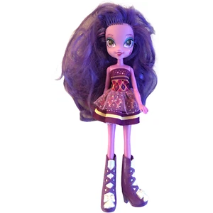 My Little Pony Equestria Girls Twilight Sparkle Doll 2012 Purple Boots Dress 9" - Picture 1 of 4
