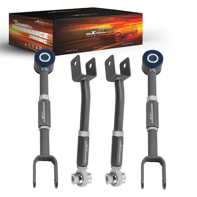 Brazo inclinable trasero + juego de alineación de brazos de tracción para 03-09 Nissan 350Z Infiniti G35 Foto 1 de 4