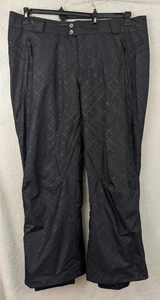 Columbia Gr. 2X bedruckte Schneehose schwarz Omni Tech Ski Snowboarden 1488 - Bild 1 von 7