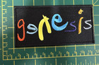Genesis Multi Colour Standard Logo Woven Sew On Patch Officially Licensed
