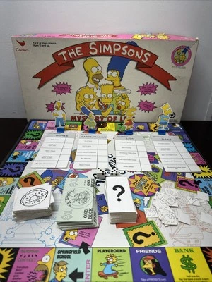 Juego de mesa vintage Los Simpson Misterio de la Vida 1990 Cardinal Foto 1 de 4