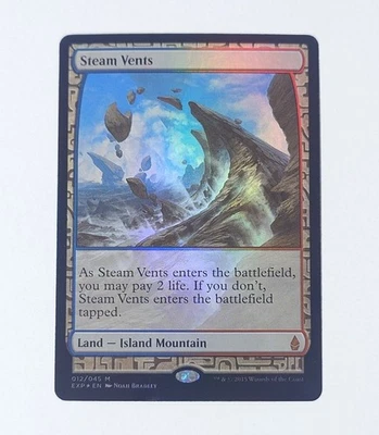MTG Steam Vents  version FOIL ZEN EXP No.PM809 - Image 1 of 2