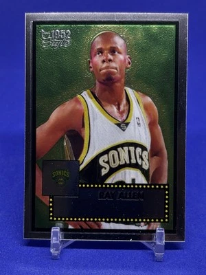 Baloncesto Ray Allen 2006 Topps 1952 estilo cromo/499 Seattle SuperSonics Foto 1 de 2