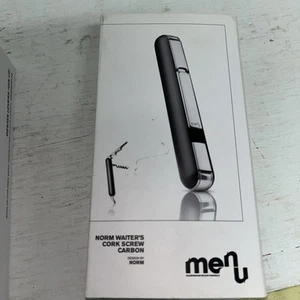 Norm Waiters Korkenzieher Carbon Neu In Box 900917 Denmark Made In PRC Danish Desi - Bild 1 von 5