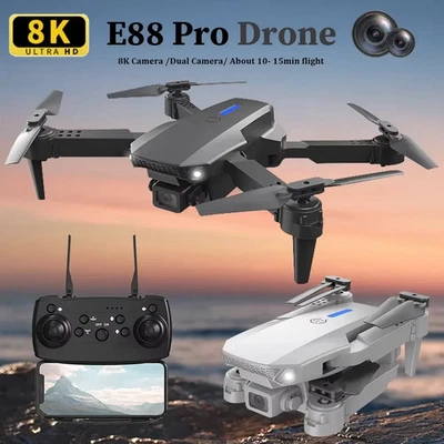 RC Drone Wide Angle Camera Foldable Helicopter Quadcopter Aircraft Kid Gift Toys - Image 1 of 4