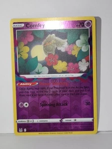 Comfey Lost Origin Rare 79/196 Reverse Holo Pokémon TCG - Picture 1 of 6