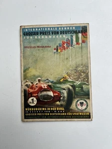 Grosser Preis von Deutschland für Rennwagen Offizielles Programm 1950 - Bild 1 von 11