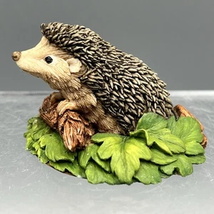 Vintage Country Artists Discerning Hedgehog Figurine Small Resin Unmounted 1990 - Picture 1 of 7