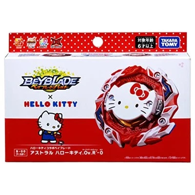 beyblade Burst B-00 TAKARA TOMY Booster Astral Hello Kitty.Ov.R'-0 ftom JAPAN - Image 1 of 4