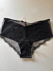 Victoria's Secret Damen-Hipster Größe M frech/frech schwarz Stretch neu mit Etikett - Bild 1 von 5