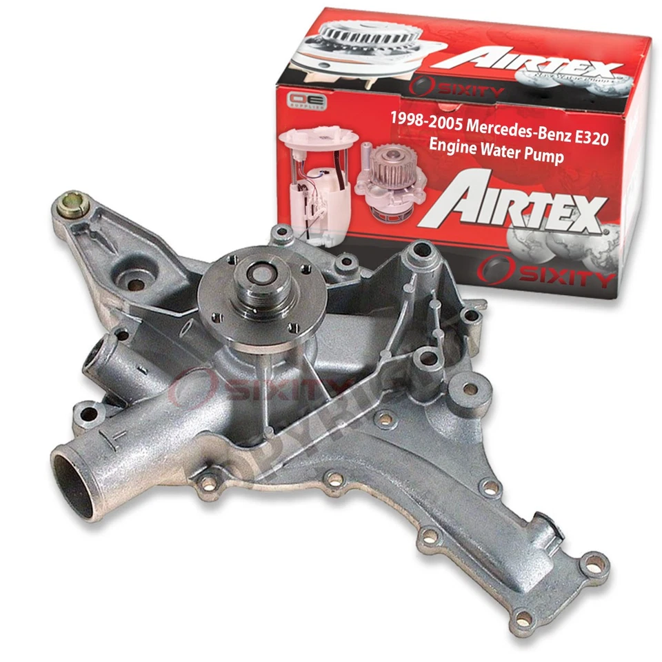 Airtex 发动机水泵适用于 1998 - 2005 梅赛德斯 - 奔驰 E320 3.2L V6 冷却液 rl — 第 1/4 张图片