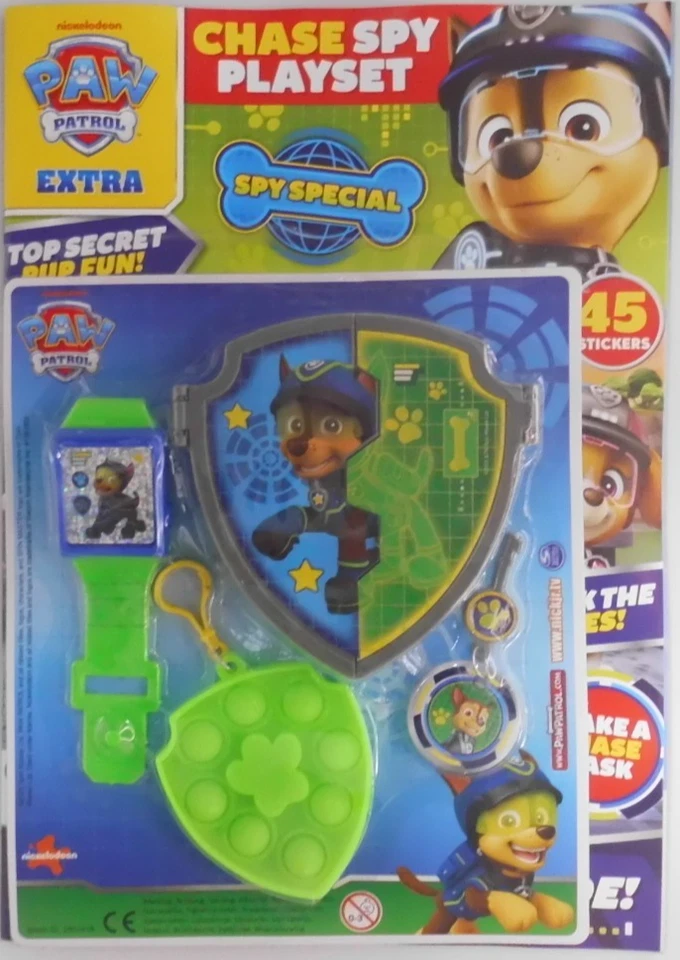 Paw Patrol Extra magazine #55 2025 Spy Special + Chase Spy playset - Image 1 of 1