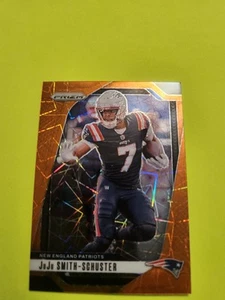 JU JU SMITH SCHUSTER 2024 PANINI PRIZM #190 ORANGE LAZER PATRIOTS WR - Picture 1 of 3