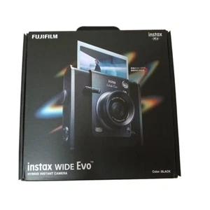 FUJIFILM instax WIDE Evo Hybrid Instant Camera Black Wide Format Film NEW - Picture 1 of 9