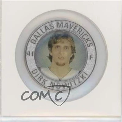 2005 NBA Hardwood Heroes Medallions Dirk Nowitzki HOF - Image 1 of 2