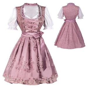 Damen Kleid Schürze Oktoberfest Kleid Weingut Gothic-Kleid plus Größe 4x - Bild 1 von 24