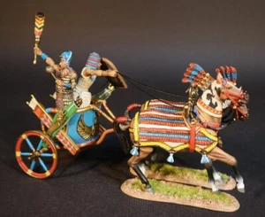 NKE-01 Pharaoh Ramses II in War Chariot - John Jenkins Designs Model - Bild 1 von 7