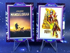 Mandalorian Boba Fett 2023 Kakawow Cosmos Disney 100 Star Wars Poster Cards /288 - Picture 1 of 14
