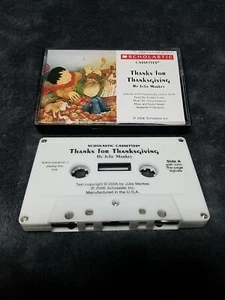 Scholastic Thanks For Thanksgiving Cassette Tape Audio Story for Kids RARE - Bild 1 von 2
