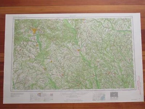 Macon Georgia 1958 Original Vintage USGS Topo Karte - Bild 1 von 1