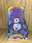 Care Bears Sweet Dreams Bear Purple Plush Stuffed Animal Only No DVD No Game