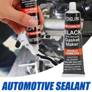 ✨50g RTV Silicone Instant Gasket Maker Black Hi Temperature Sealant✨ - Picture 1 of 9