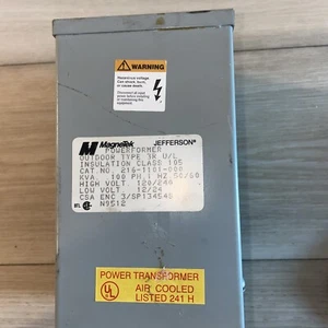 Transformador tipo seco Magnetek Powerformer 216-1101-000 (locD) 120/240V 12/24 2º - Imagen 1 de 3