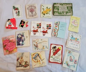 Lot of 15 Vintage Cards Birthday Easter Christmas Baby Graduation Hallmark USA - Picture 1 of 11