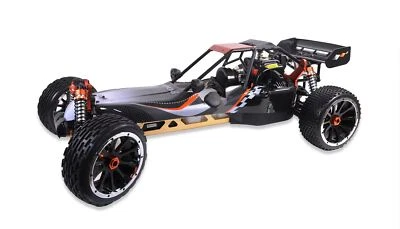 AMEWI RC BUGGY 2 TAKT BENZINER 1:5 PITBULL X BUGGY 2WD RTR 2,4GHZ 22060 - Bild 1 von 4