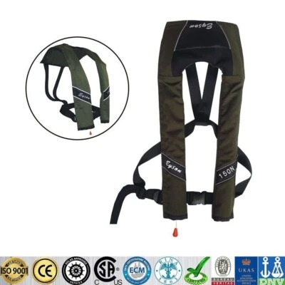 Adult A/M-33 Automatic/Manual Inflatable Life Jacket Lifevest PFD Premium - Image 1 of 4