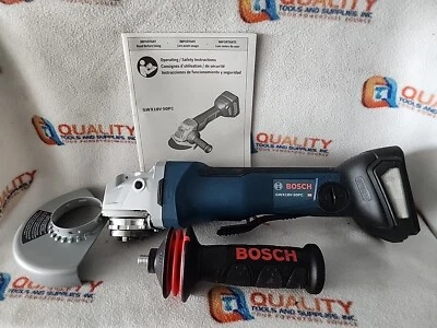 BOSCH GWX18V-50PC 18V X-LOCK 4-1/2"角磨机带桨开关-裸机工具 — 第 1/3 张图片