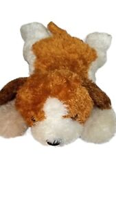 2003 TY large Beanie Baby 10" brown and white puppy. Soft. Clean. 