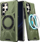 Samsung Galaxy S24 Ultra Case Built-In Kickstand Shockproof Durable Phone Cover