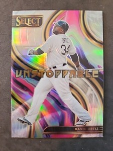 2023 Panini Select David Ortiz Unstoppable #SU15 Boston Red Sox Silver PRIZM 