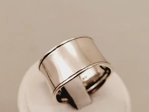 ANELLO ARGENTO STERLING SILPADA FASCIA SIGARO ISRAELE R0723 MISURA 7 - Foto 1 di 4