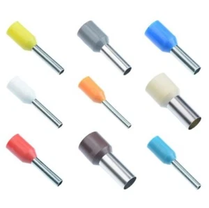 Kabelende Kabel Terminals Isoliert Schnürsenkel Aderendhülsen - 0.25mm ² - 35mm - Picture 1 of 13