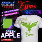 Green Apple Matte Heat Transfer Vinyl Htv T-Shirt 20" Iron On Heat Press Dp34