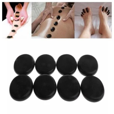 8/16 Teile Massage Master Hot Stone Zehen Spa Massage Set Basalt Rock Asst Entspannung - Bild 1 von 4