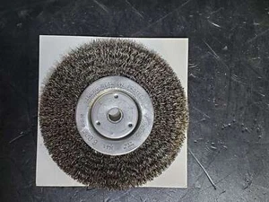 Lot of 3 Weiler 01075 6 in Narrow Crimped Wire Wheel - Picture 1 of 3