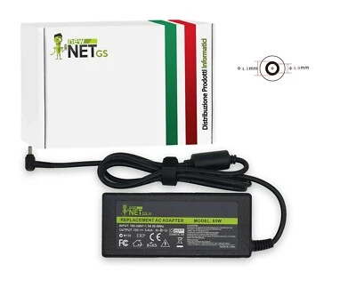 NEW NET Alimentatore Caricatore per Asus P2520 P2520L P2520LA P2520LJ [19V 3,42A 65W]