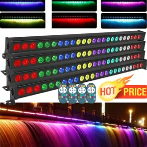 120W 24LED W/Remote Wall Wash Bar Light DMX RGBW KTV DJ Disco Stage Party Light - Picture 1 of 14