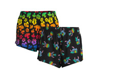 Disney Stitch and Mickey Pride Women's 2pk Shorts Size 2XL (18W-20W) No Tag NEW