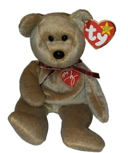 NMT* Ty Beanie Baby - 1999 SIGNATURE BEAR 8.5" MWNMT Plush Stuffed Animal Toy - Picture 1 of 7