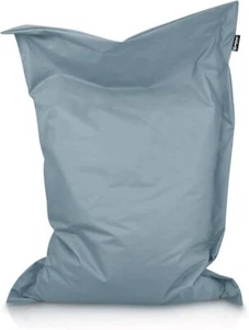 Sitzsack Sitzsack Rechteck mit rand Sitzkissen Bean Bag  Grau 180x145cm - Bild 1 von 4