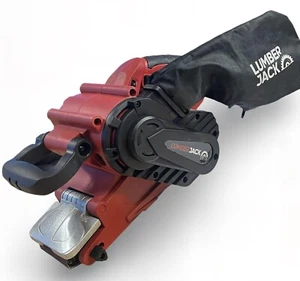 Electric Belt Sander 1010W 76×533mm Variable Speed Dust Bag 3 Belts Ergo Grip - Picture 1 of 10