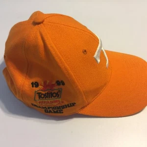 Tennessee 1999 National Champions Game Fiesta Bowl Gorra Sombrero Naranja Snapback - Imagen 1 de 8