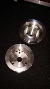 March Performance Pulley Set SBC Long Pump Part # 6091 / 6092 (Normally $200) - Foto 1 di 1