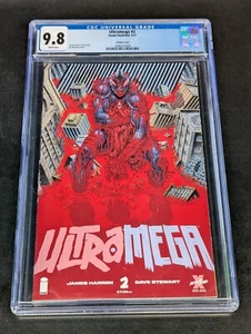 ULTRAMEGA #2 JAMES HARREN IAN BERTRAM VARIANT CVR CGC 9.8 Graded Skybound Comic - Bild 1 von 4