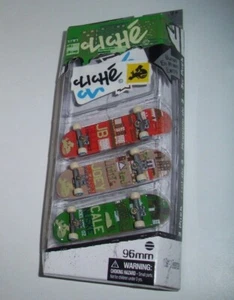 JUEGO DE 3 CLICHÉ 96 mm ZINGERBOARDS 2007 SPINMASTER NUEVO - Imagen 1 de 1