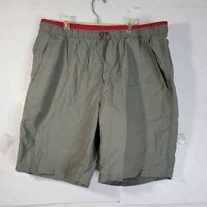 Mens Pacific trail Shorts Gray nylon Hiking shorts Draw string waist Size XL - Picture 1 of 7